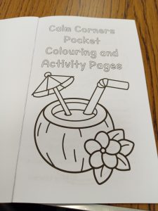 Colouring page ready for colouring in